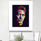 DAVID BOWIE Pop Art WPAP by Karinne Pyrena on GIANT ART - black digital drawing