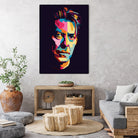 DAVID BOWIE Pop Art WPAP by Karinne Pyrena on GIANT ART - black digital drawing