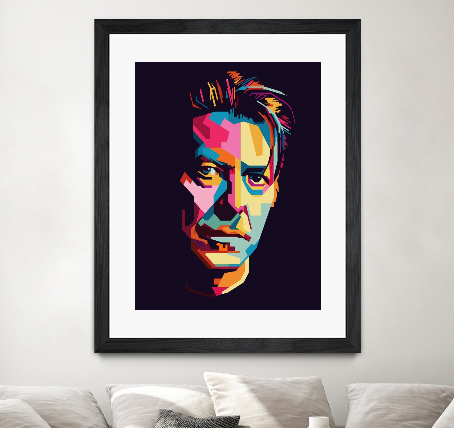 DAVID BOWIE Pop Art WPAP by Karinne Pyrena on GIANT ART - black digital drawing