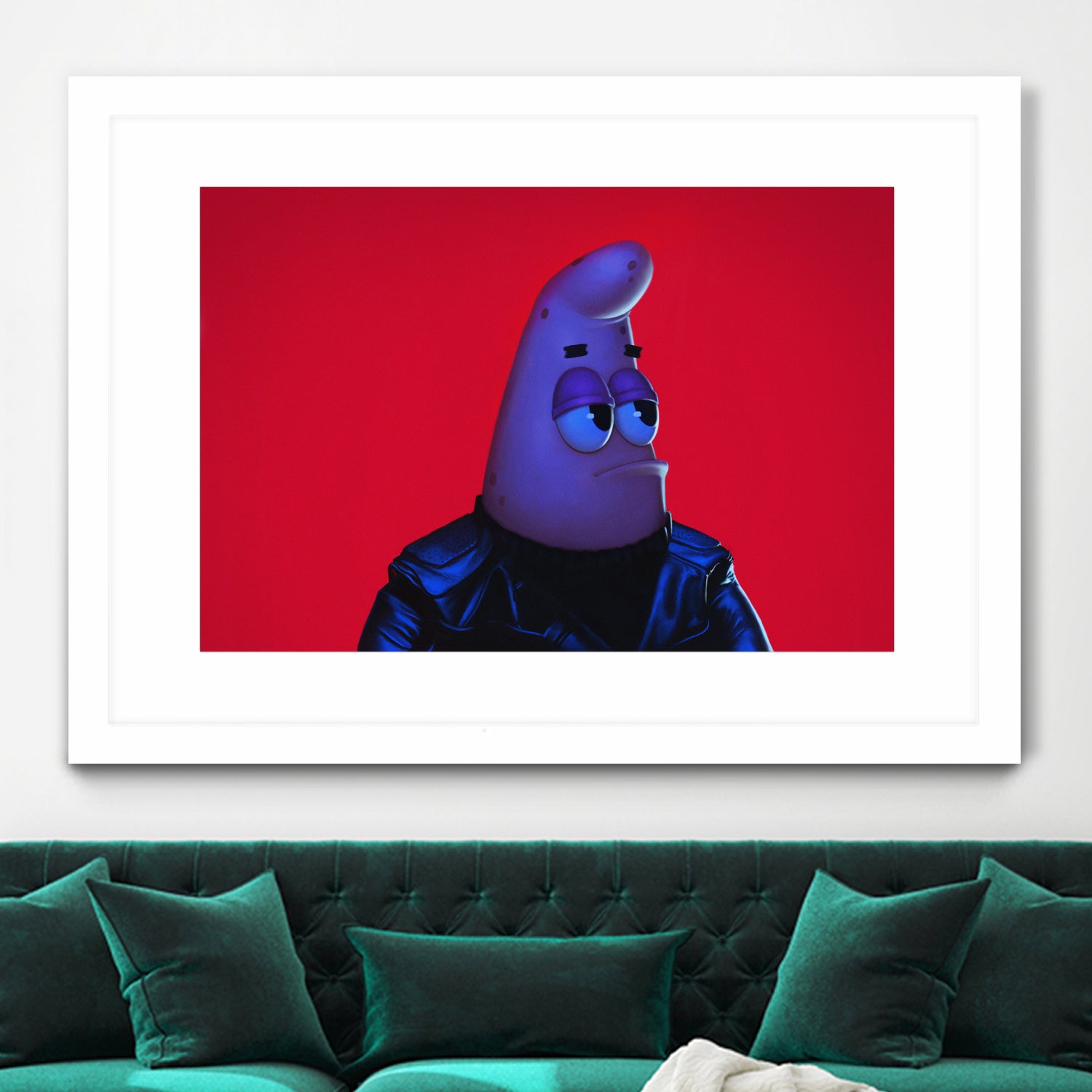 Starboy by Luis Felipe Ramos Cardoso on GIANT ART - red digital painting