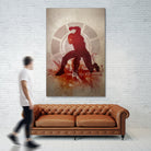 I Am Iron Man' by Anthony Genuardi on GIANT ART - red digital painting