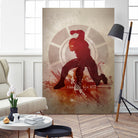 I Am Iron Man' by Anthony Genuardi on GIANT ART - red digital painting