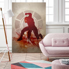 I Am Iron Man' by Anthony Genuardi on GIANT ART - red digital painting