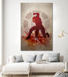 I Am Iron Man' by Anthony Genuardi on GIANT ART - red digital painting