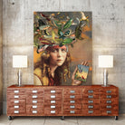 bird brain 2, all about birds by Julia Lillard on GIANT ART - brown photo manipulation