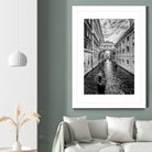 Bridge of Sighs, Venice by andrea picchi on GIANT ART - gray photo illustration