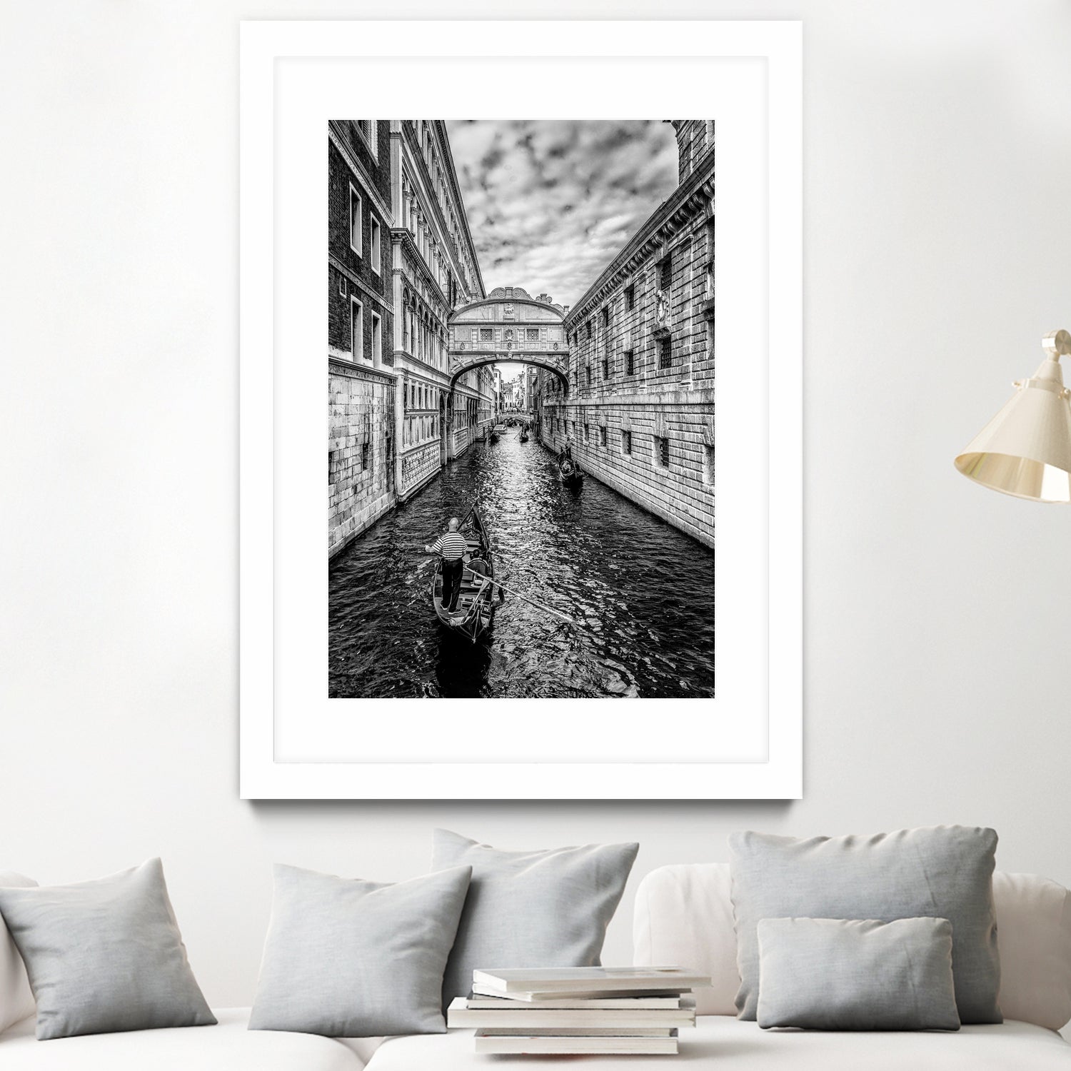 Bridge of Sighs, Venice by andrea picchi on GIANT ART - gray photo illustration