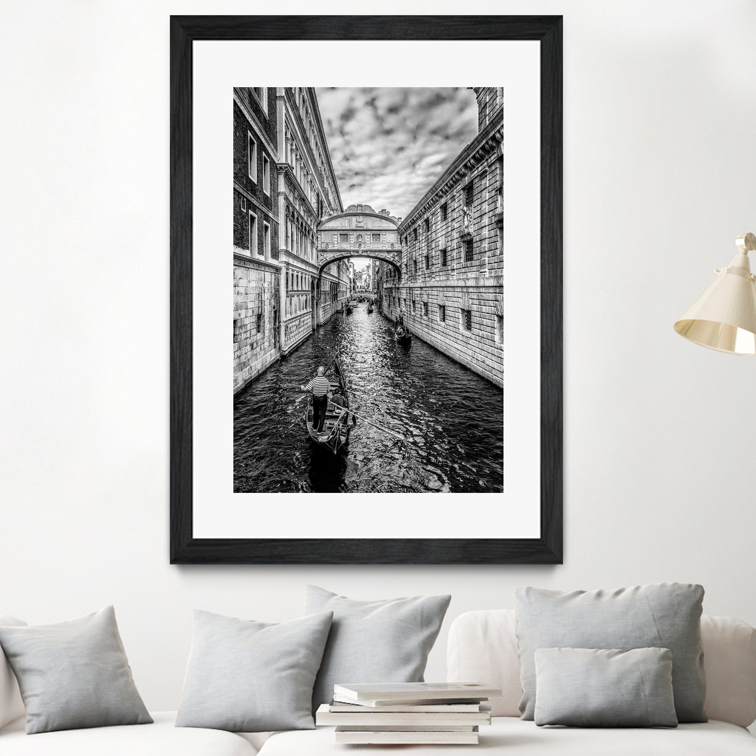 Bridge of Sighs, Venice by andrea picchi on GIANT ART - gray photo illustration