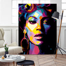 Beyonce xo by TM store 1 on GIANT ART - blue digital painting