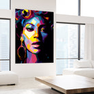 Beyonce xo by TM store 1 on GIANT ART - blue digital painting