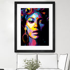 Beyonce xo by TM store 1 on GIANT ART - blue digital painting