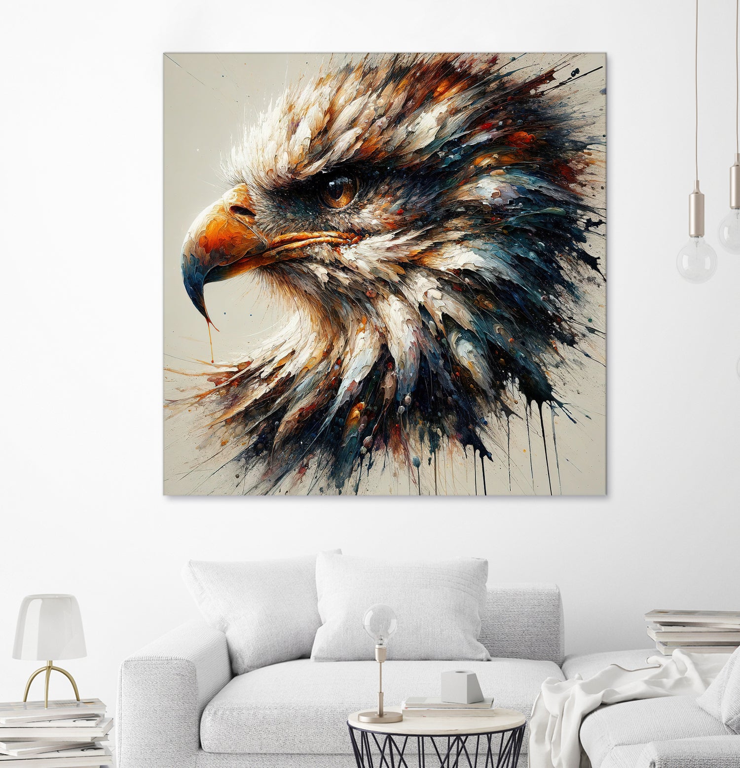 Powerful Eagle by Isabel Cerdá Muñoz on GIANT ART - brown digital painting