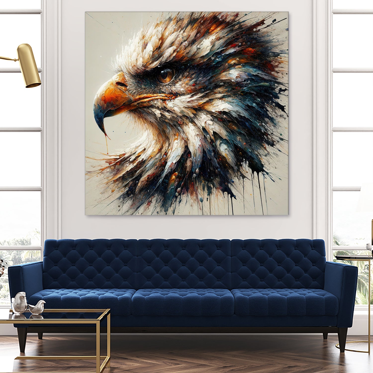 Powerful Eagle by Isabel Cerdá Muñoz on GIANT ART - brown digital painting