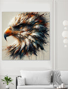 Powerful Eagle by Isabel Cerdá Muñoz on GIANT ART - brown digital painting