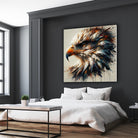 Powerful Eagle by Isabel Cerdá Muñoz on GIANT ART - brown digital painting