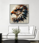 Powerful Eagle by Isabel Cerdá Muñoz on GIANT ART - brown digital painting