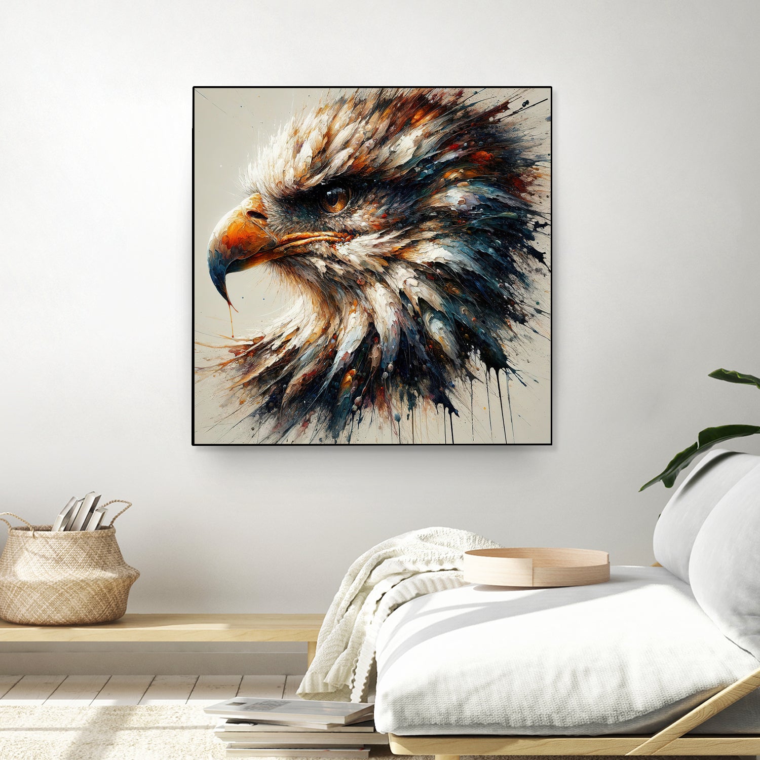 Powerful Eagle by Isabel Cerdá Muñoz on GIANT ART - brown digital painting