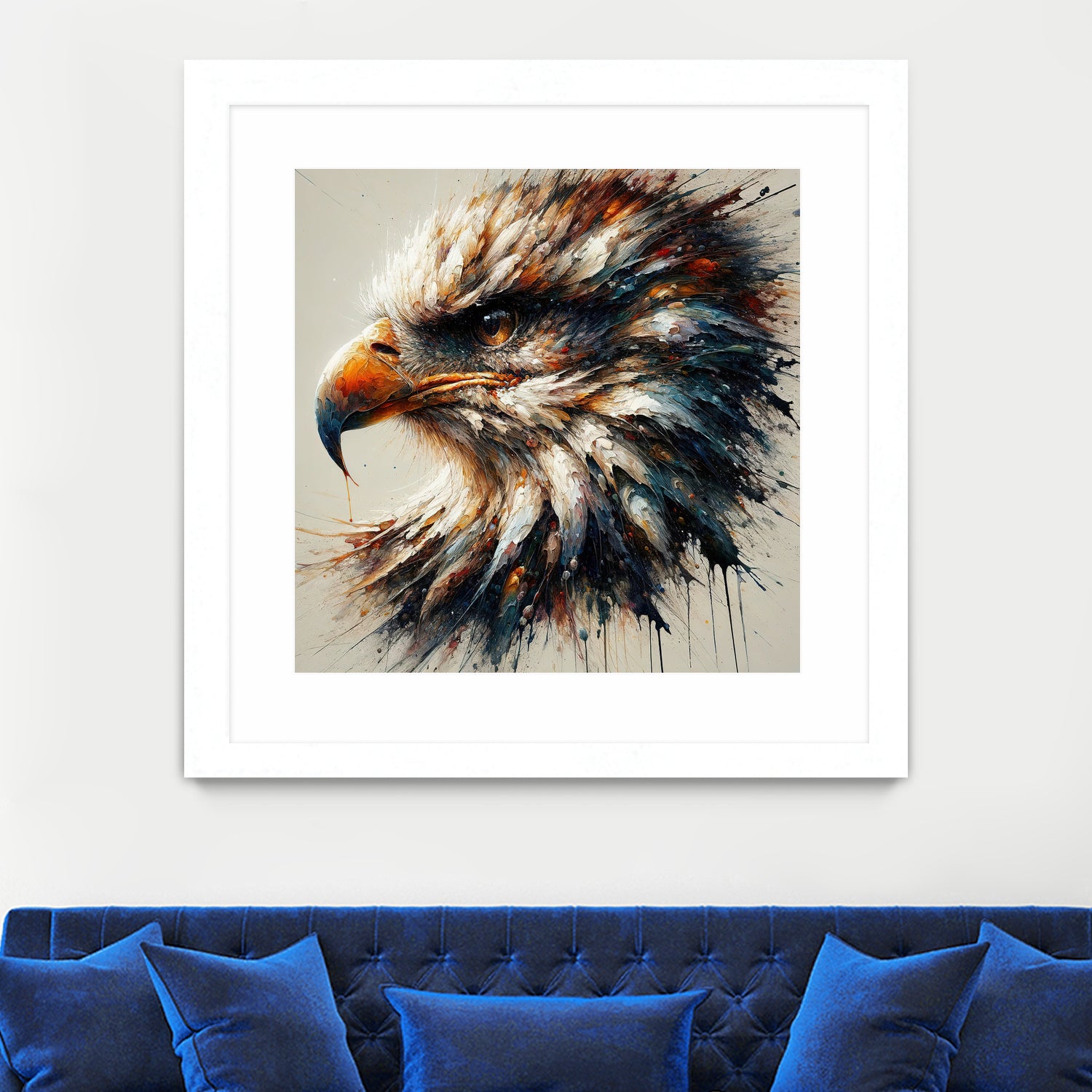 Powerful Eagle by Isabel Cerdá Muñoz on GIANT ART - brown digital painting