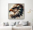 Powerful Eagle by Isabel Cerdá Muñoz on GIANT ART - brown digital painting