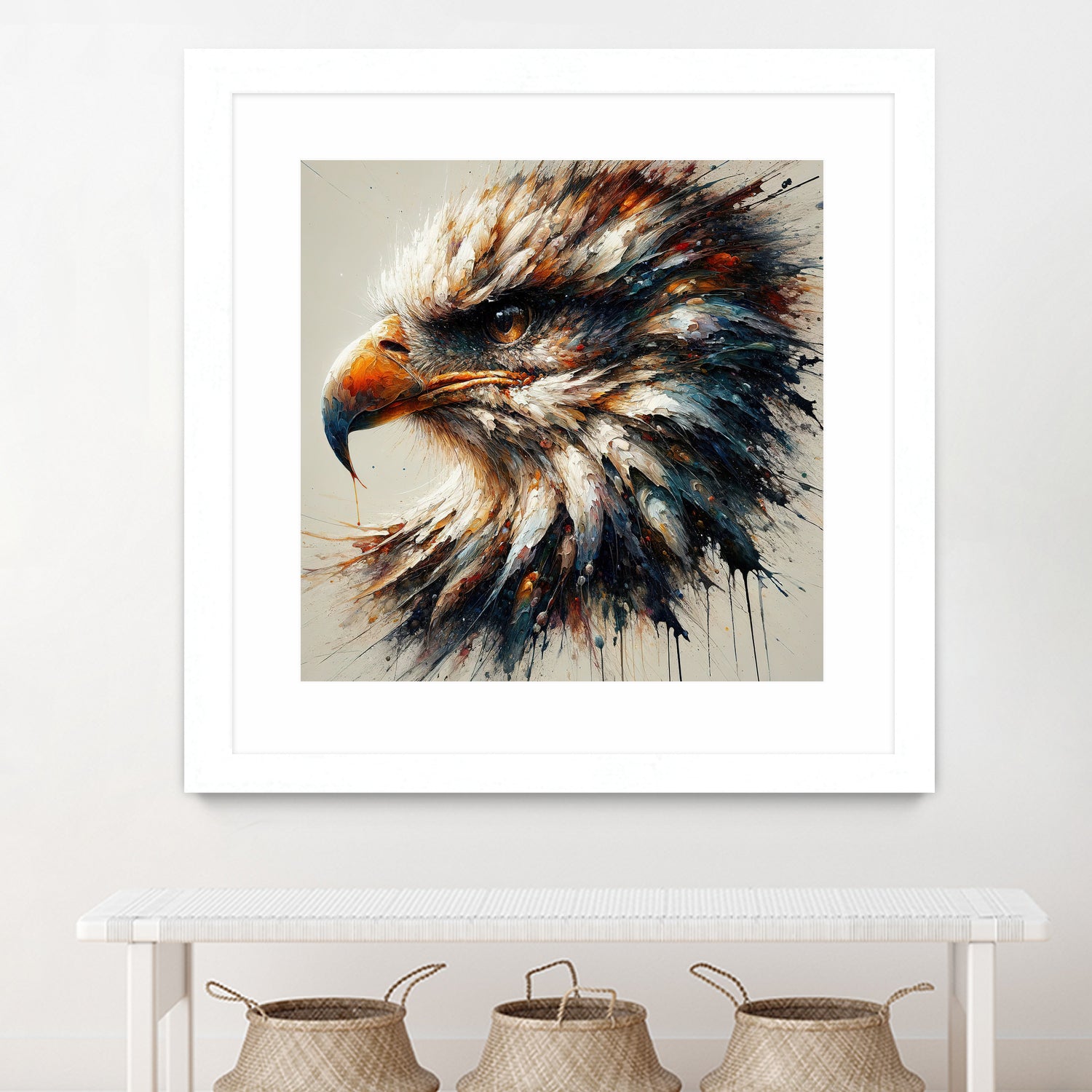 Powerful Eagle by Isabel Cerdá Muñoz on GIANT ART - brown digital painting