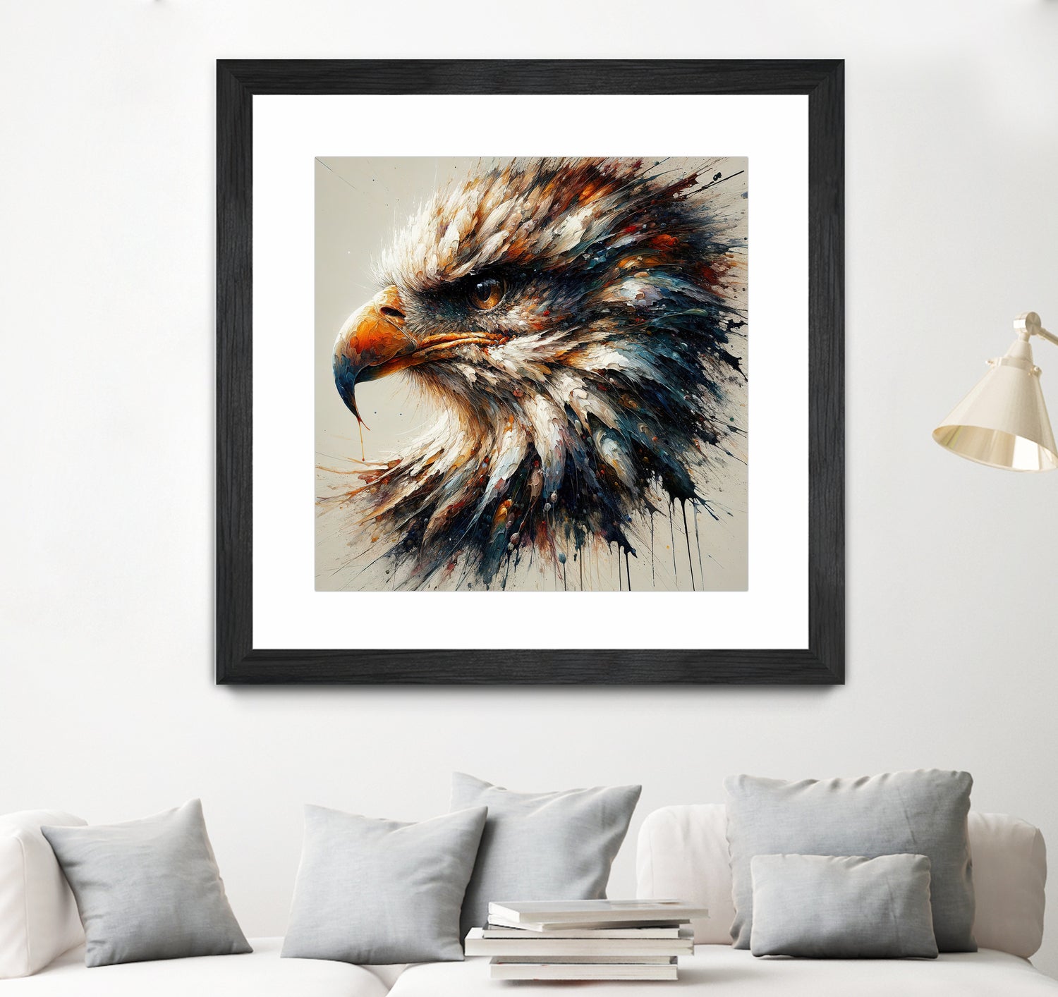 Powerful Eagle by Isabel Cerdá Muñoz on GIANT ART - brown digital painting