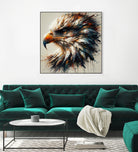 Powerful Eagle by Isabel Cerdá Muñoz on GIANT ART - brown digital painting