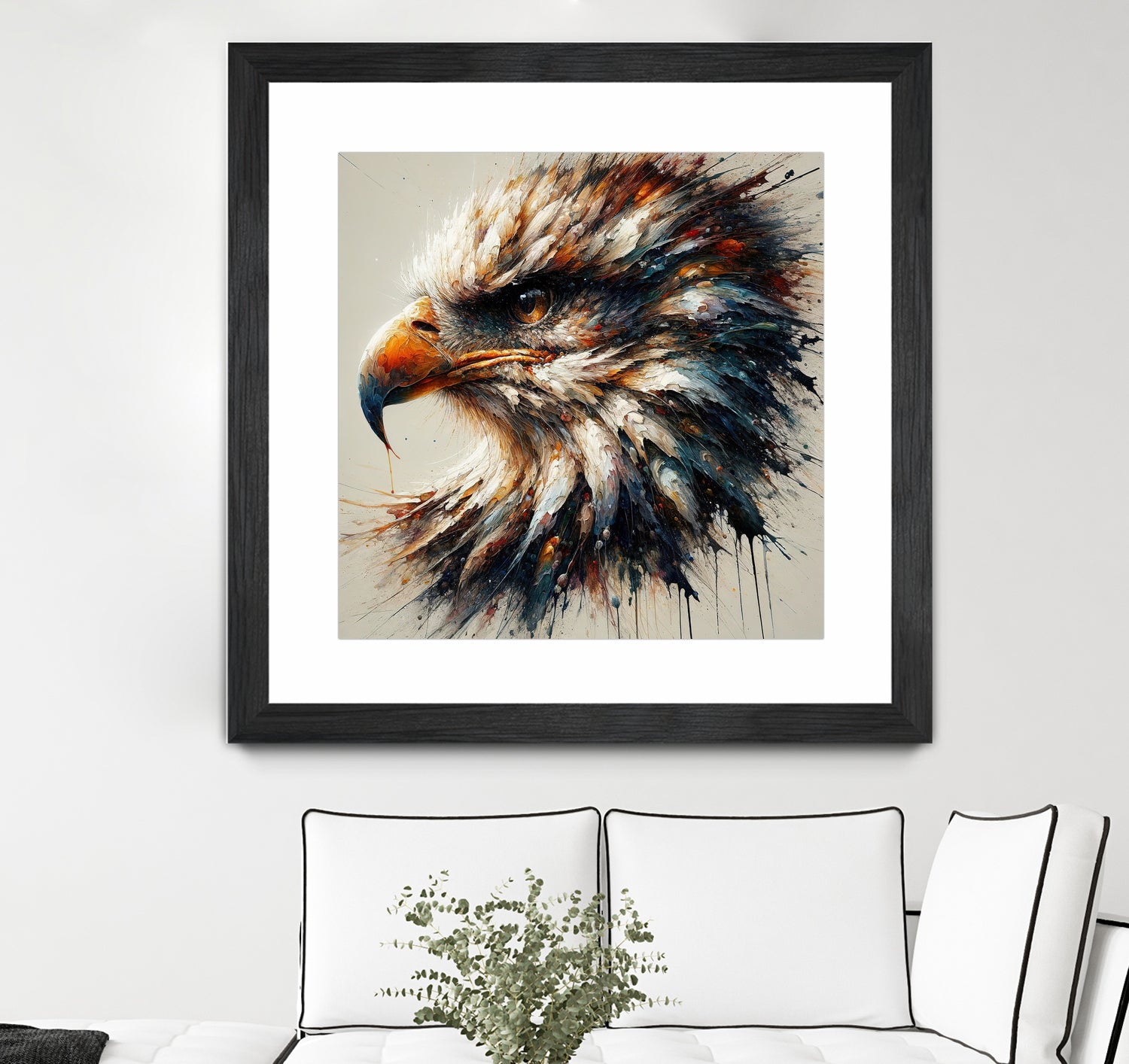 Powerful Eagle by Isabel Cerdá Muñoz on GIANT ART - brown digital painting