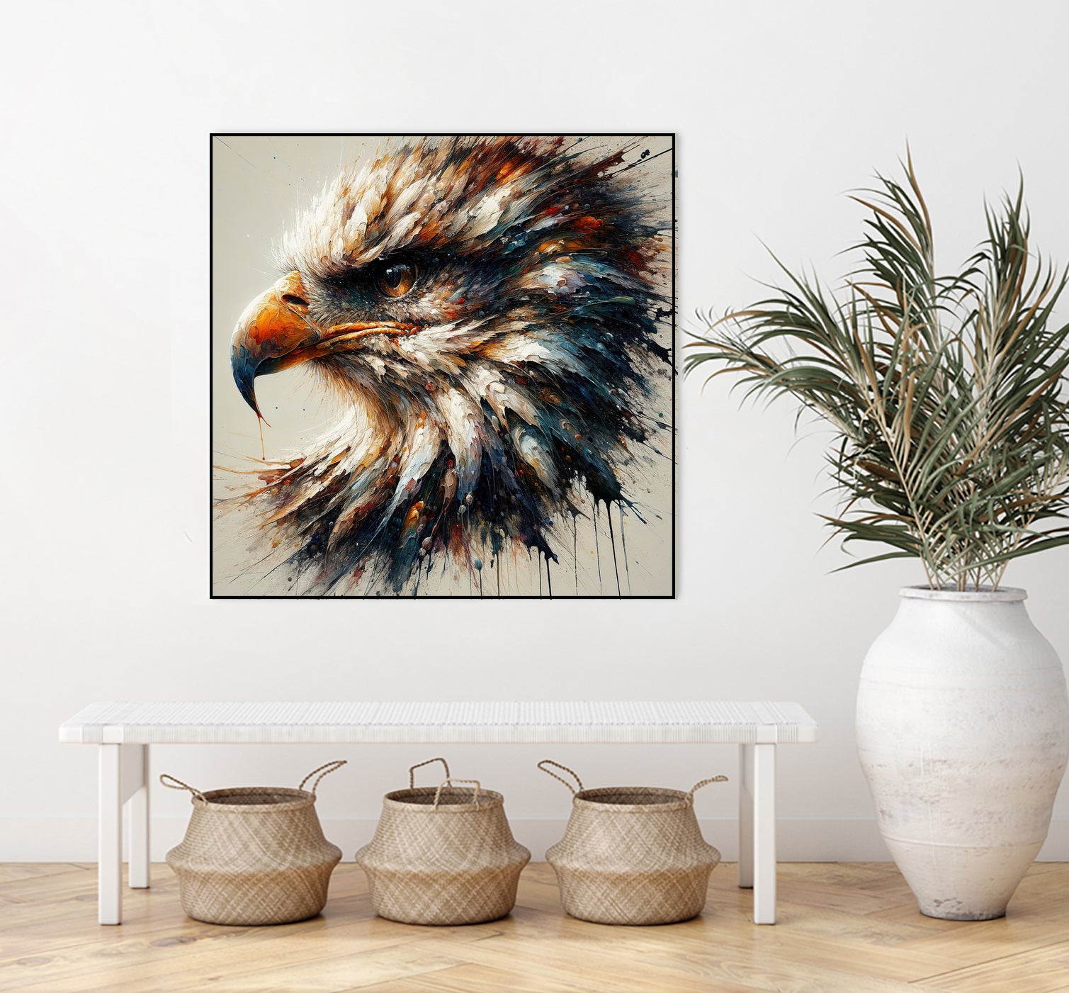 Powerful Eagle by Isabel Cerdá Muñoz on GIANT ART - brown digital painting