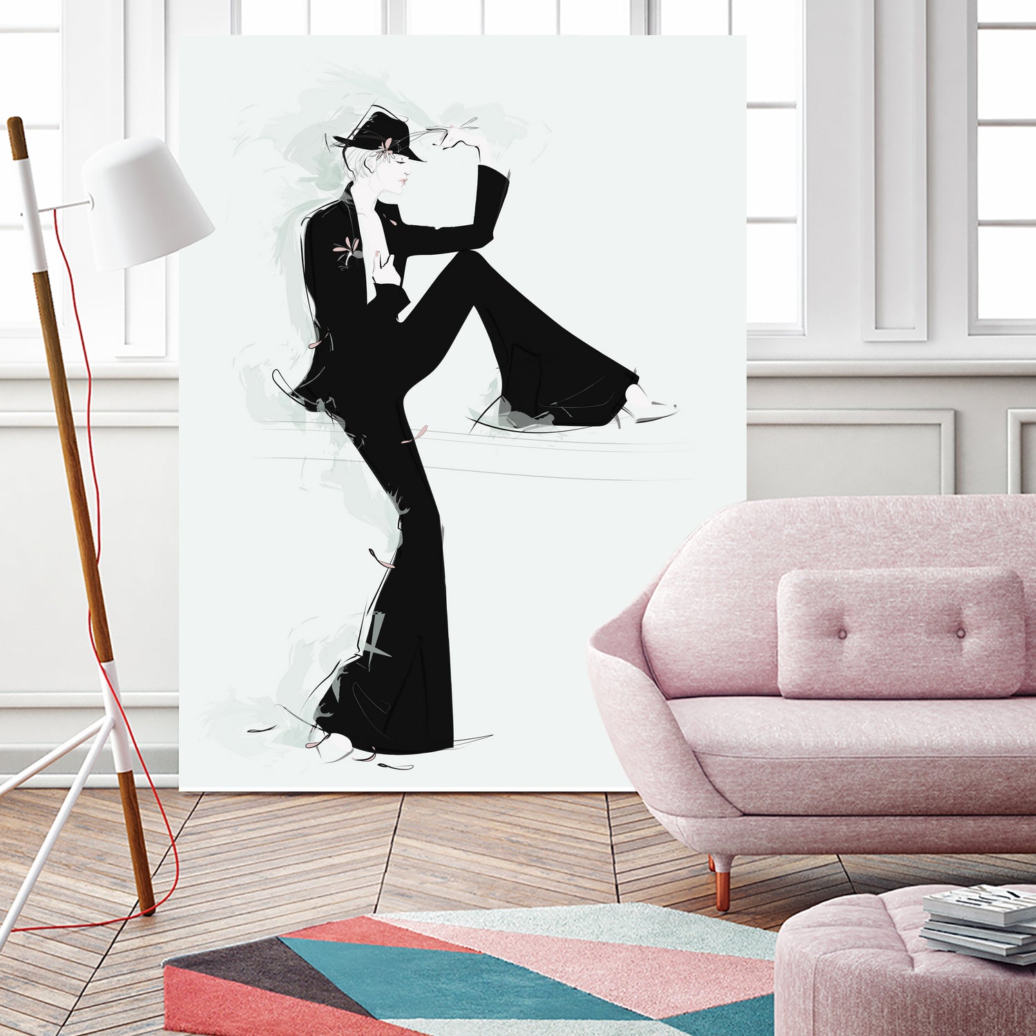 Tuxedo by Jennifer Griffey on GIANT ART - black digital painting