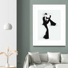 Tuxedo by Jennifer Griffey on GIANT ART - black digital painting