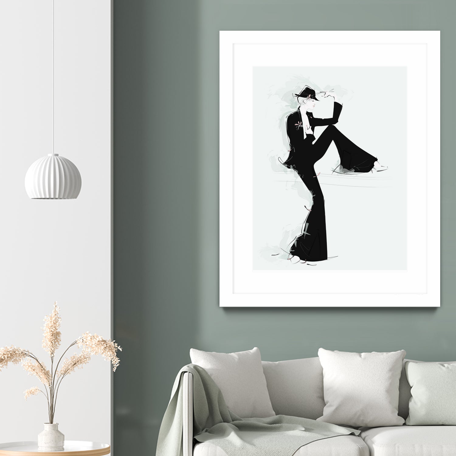 Tuxedo by Jennifer Griffey on GIANT ART - black digital painting