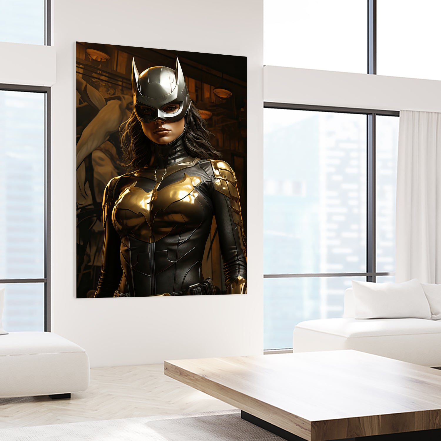 Golden Vigilante by Fan Art on GIANT ART - brown 3d art