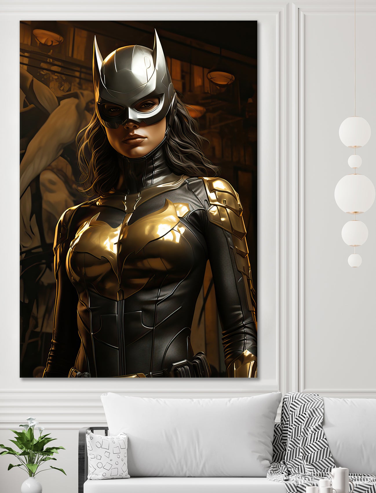 Golden Vigilante by Fan Art on GIANT ART - brown 3d art