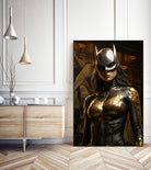 Golden Vigilante by Fan Art on GIANT ART - brown 3d art