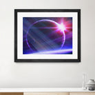 Parallel world by Carrie Lacey-Donahue on GIANT ART - fuchsia photo illustration