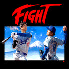 16-bit Fighters by Claudia Labarca on GIANT ART - blue digital painting