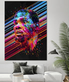 Kevin Durant by Alessandro Pautasso on GIANT ART - blue digital painting