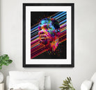 Kevin Durant by Alessandro Pautasso on GIANT ART - blue digital painting