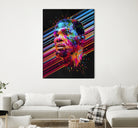 Kevin Durant by Alessandro Pautasso on GIANT ART - blue digital painting