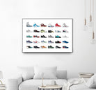 Assorted Sneaker by Herinson Alvarez on GIANT ART - white digital drawing