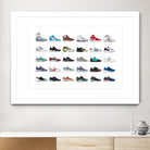 Assorted Sneaker by Herinson Alvarez on GIANT ART - white digital drawing