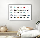 Assorted Sneaker by Herinson Alvarez on GIANT ART - white digital drawing