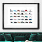 Assorted Sneaker by Herinson Alvarez on GIANT ART - white digital drawing