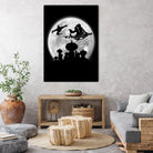 Full moon over Agrabah by Antonio Camarena on GIANT ART - black digital painting