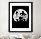 Full moon over Agrabah by Antonio Camarena on GIANT ART - black digital painting