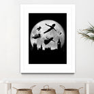 Full moon over London by Antonio Camarena on GIANT ART - black digital painting