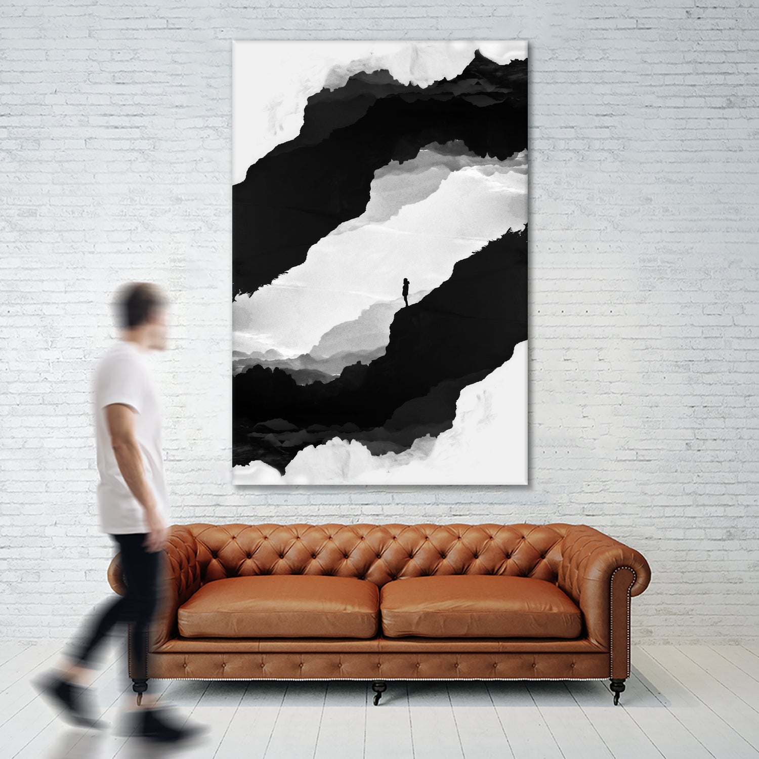 White Isolation by Stoian Hitrov on GIANT ART - black photo illustration