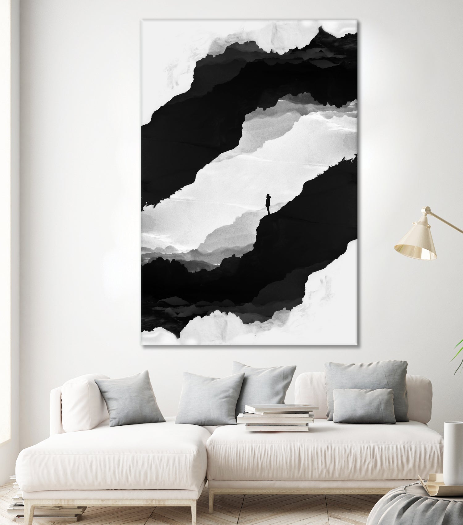 White Isolation by Stoian Hitrov on GIANT ART - black photo illustration