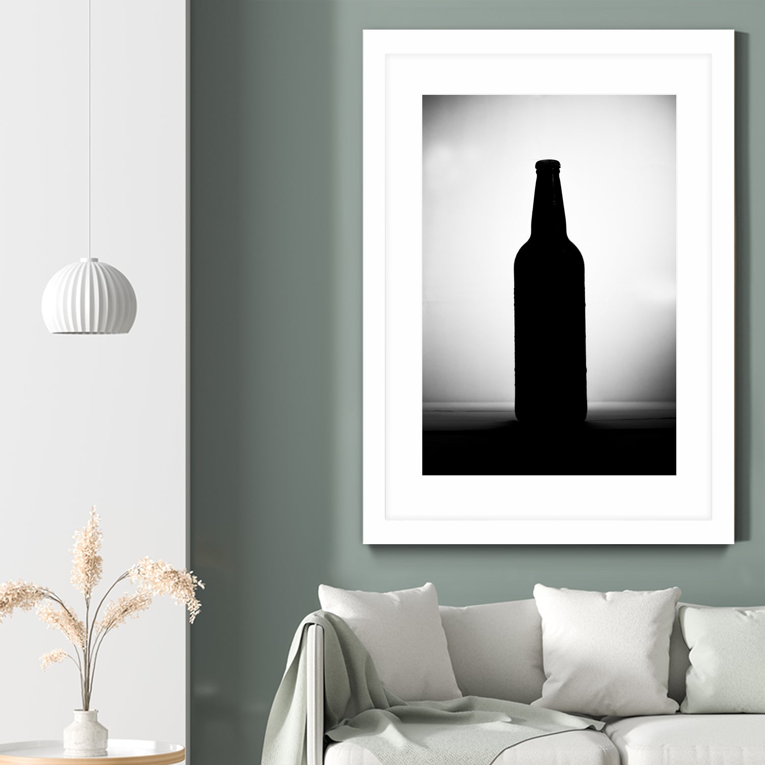 Bottle on White Background by Alvaro Gonzalez on GIANT ART - white photo manipulation