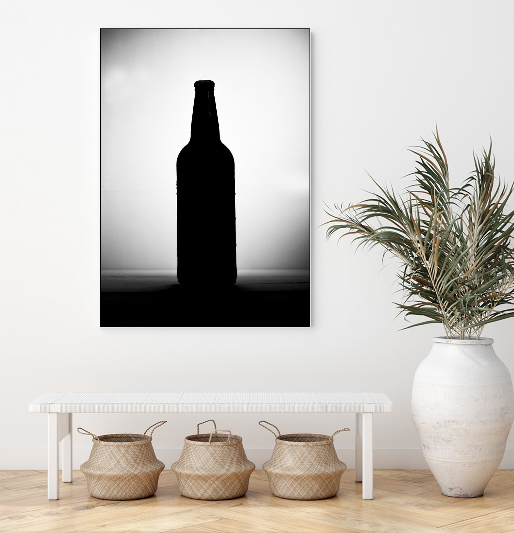 Bottle on White Background by Alvaro Gonzalez on GIANT ART - white photo manipulation